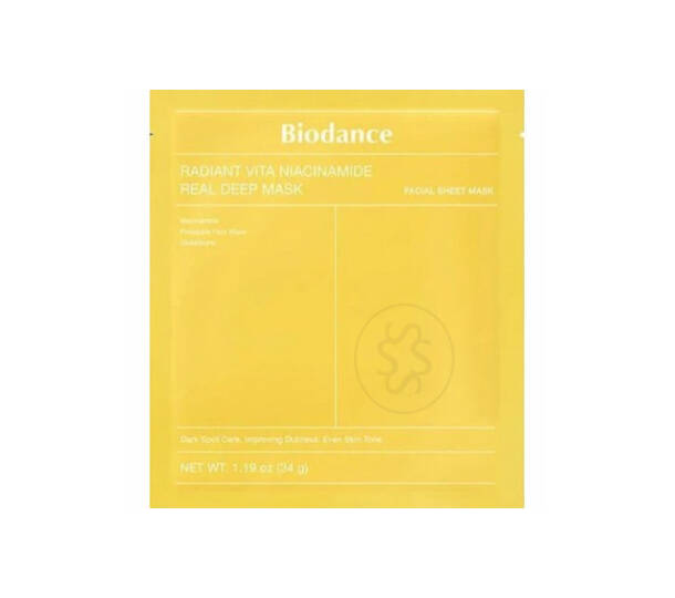 BIODANCE Radiant Vita Niacinamide Real Deep Mask 1 шт