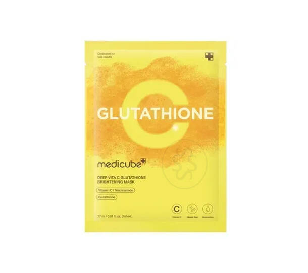MEDICUBE Deep Vita C Glutatihione Brightening Mask