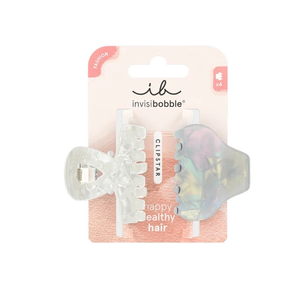 Заколка для Волоссяся Invisibobble CLIPSTAR Pearly Frost