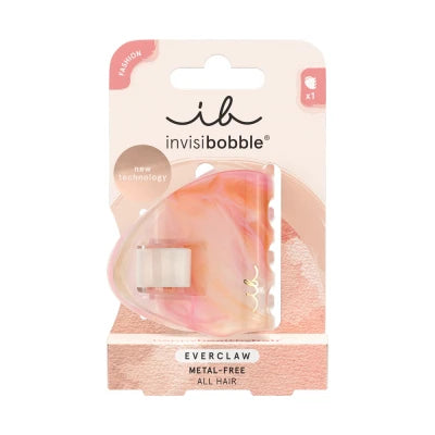 Заколка для Волоссяся Invisibobble EVERCLAW Pink Blossom