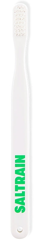Saltrain Toothbrush White And Green Зубна щітка біло-зелена