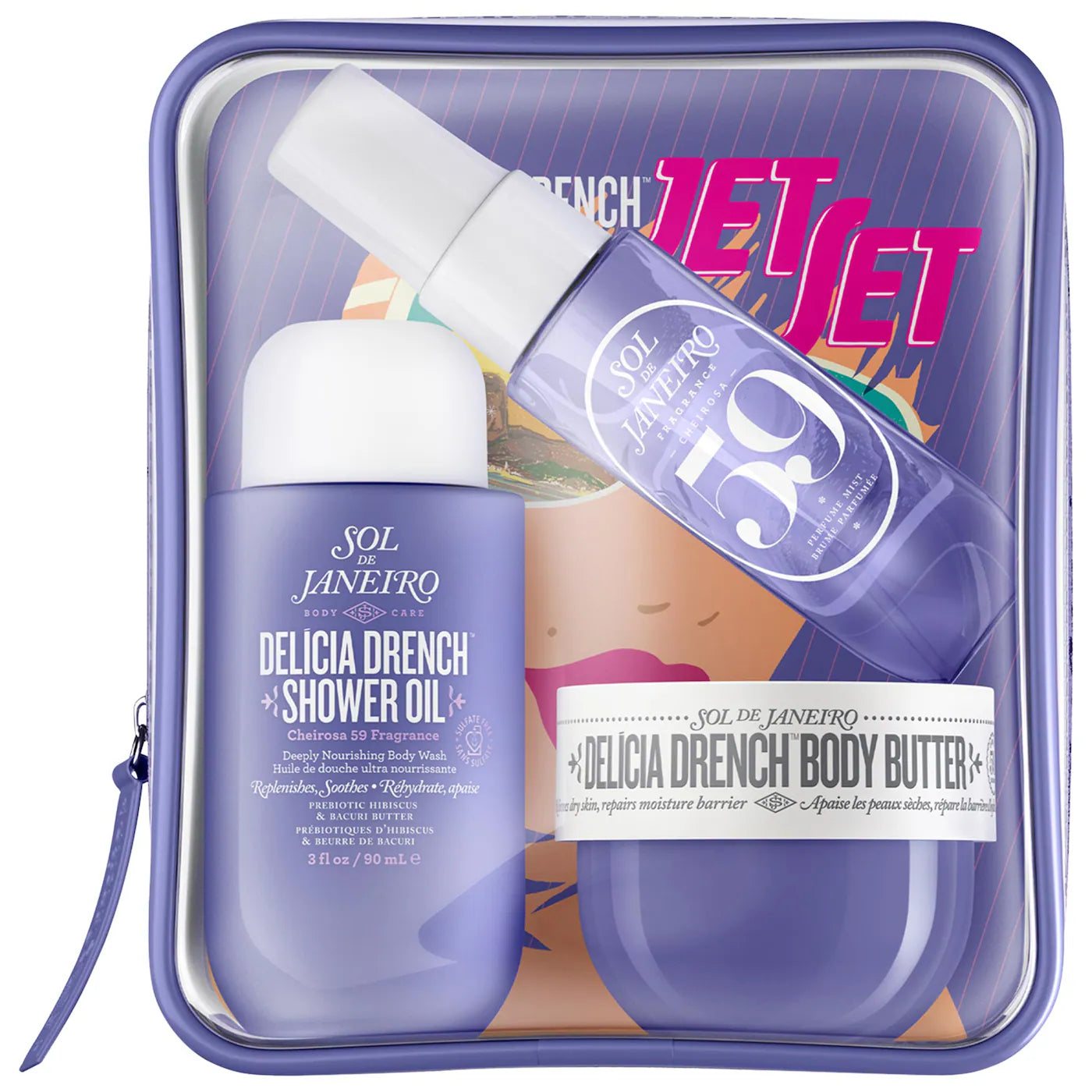 Лімітований набір Delícia Drench™ Jet Set Sol de Janeiro
