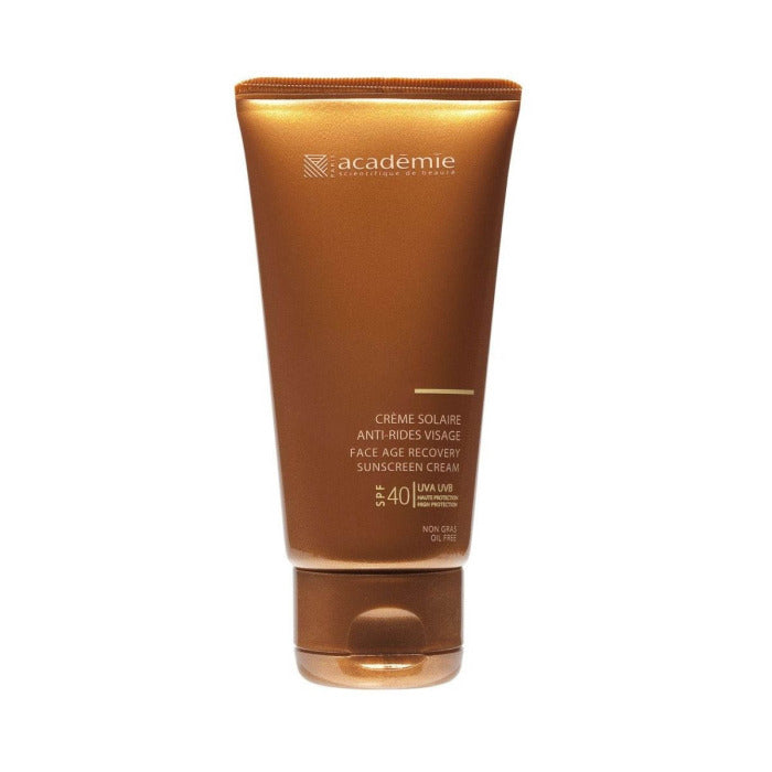 Academie Bronzecran Face Age Recovery Cream SPF 40 Сонцезахисний регенерувальний крем SPF 40