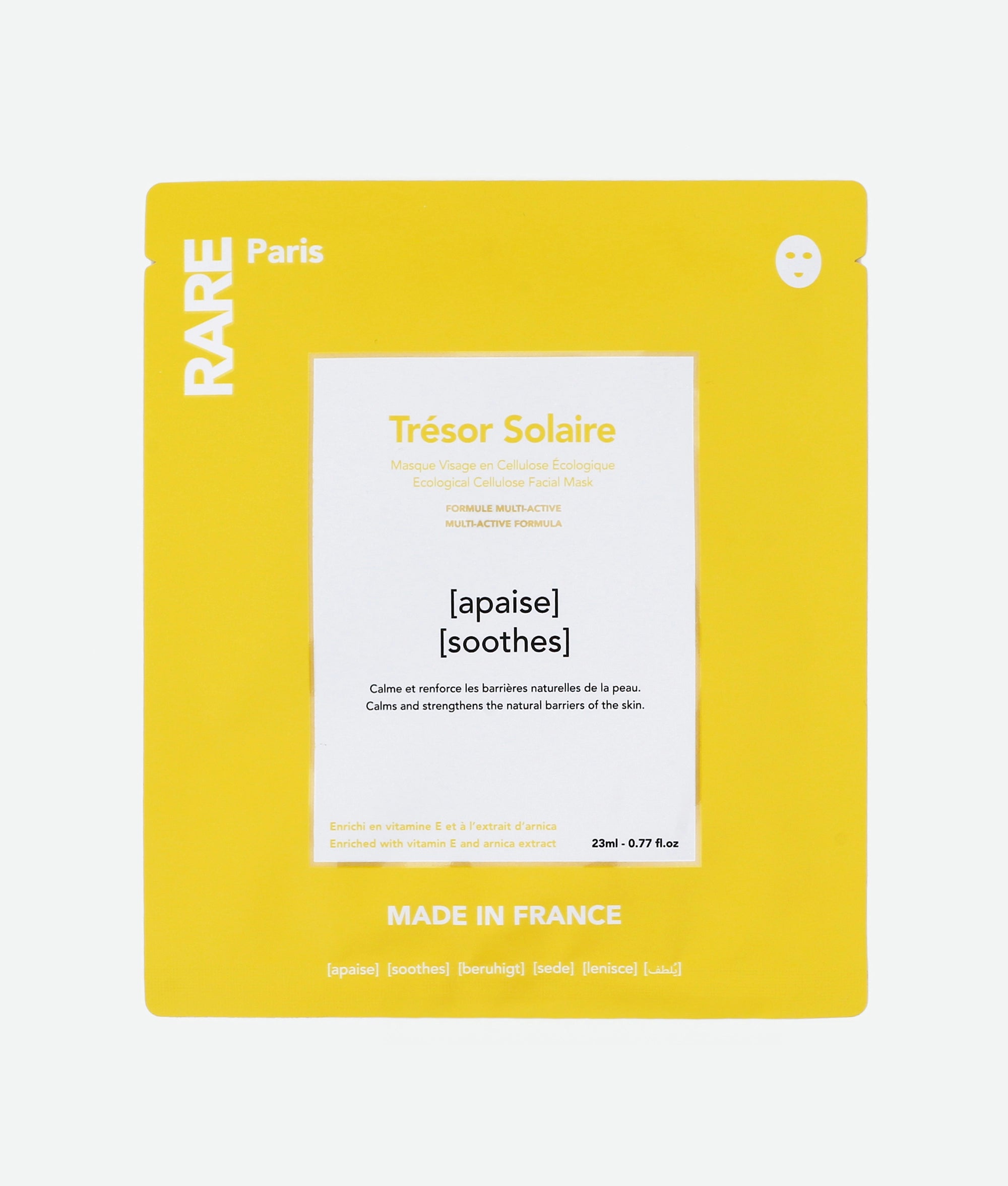 RARE Paris Trésor Solaire Soothing Face Mask