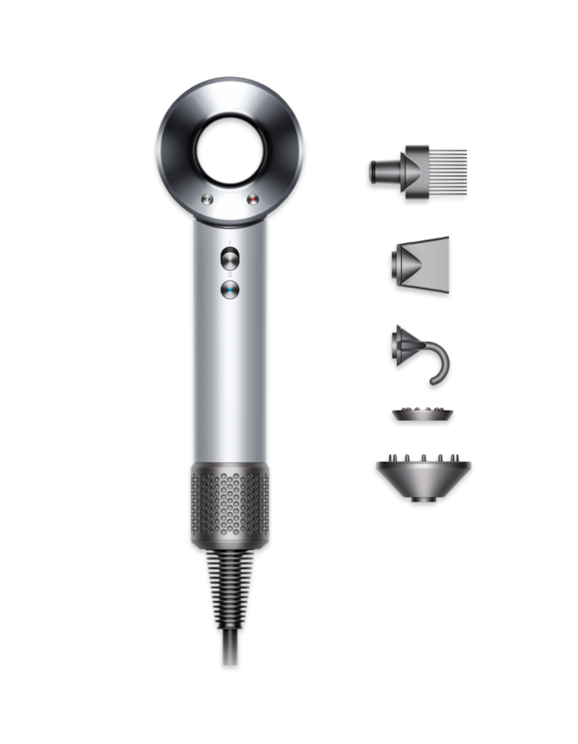 Dyson Supersonic HD11 Pro Nickel-Nickel - Фен професійний сірий