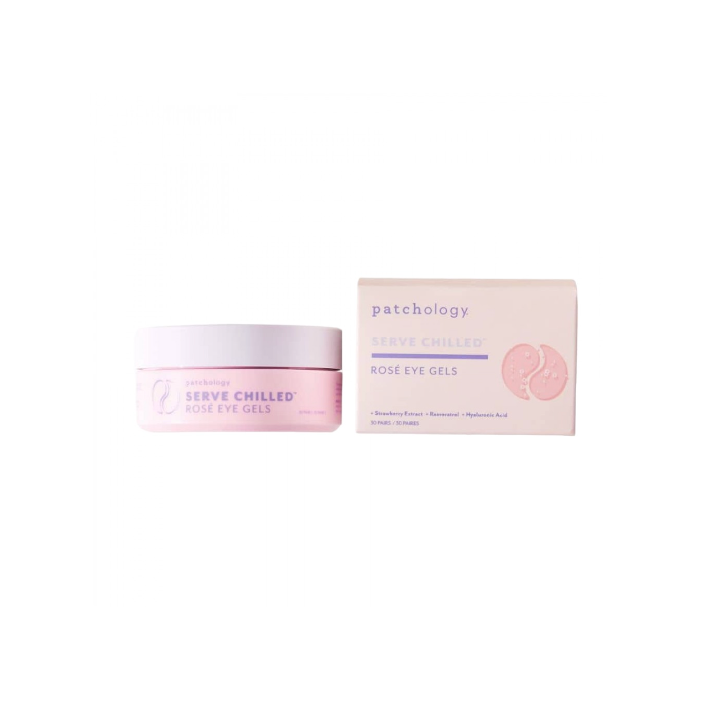 Patchology Serve Chilled Rose Eye Gels - Освіжаючі патчі з екстрактом троянди