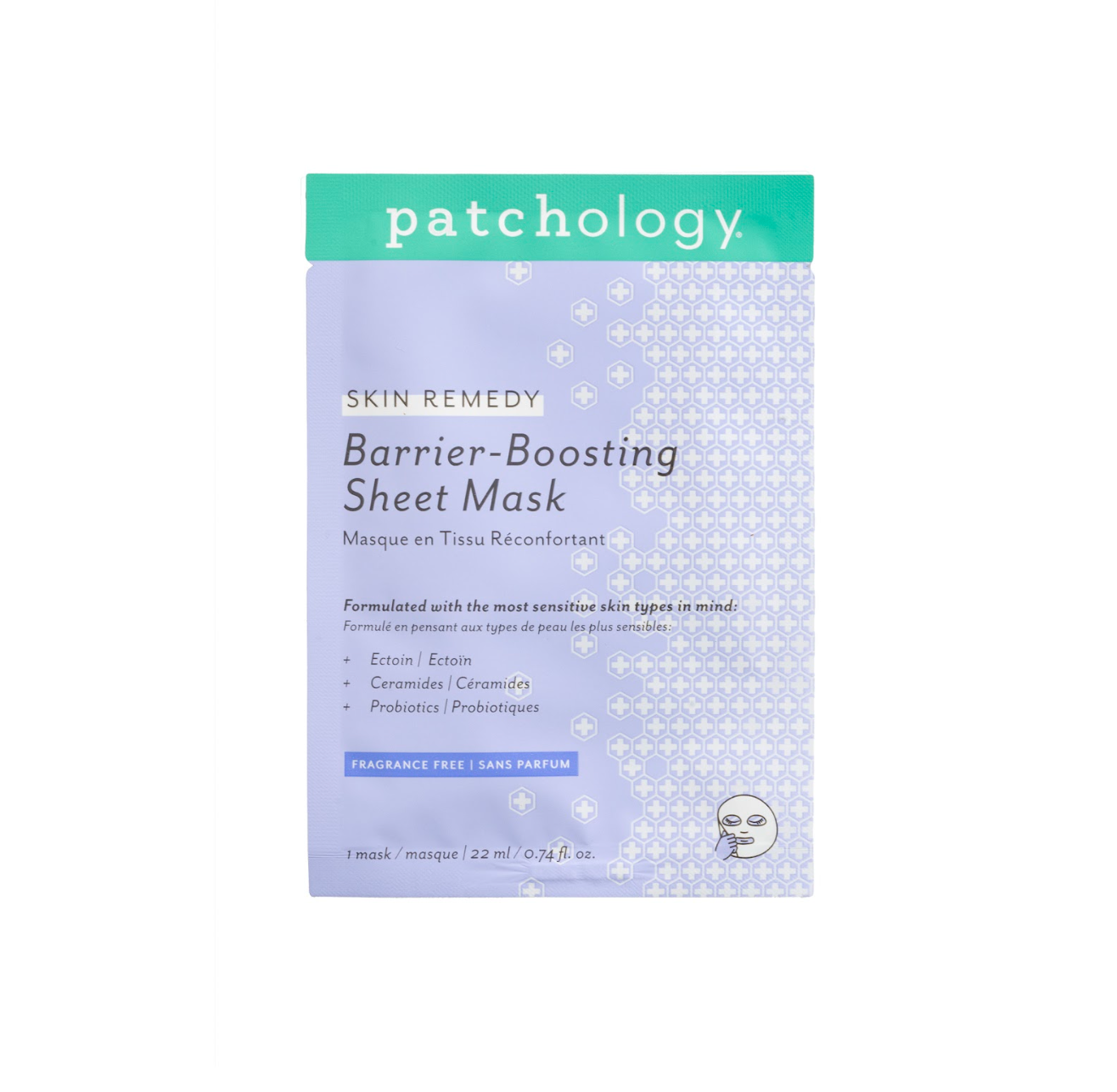 Patchology Skin Remedy Barrier Boosting Sheet Mask - Заспокійлива маска для обличчя