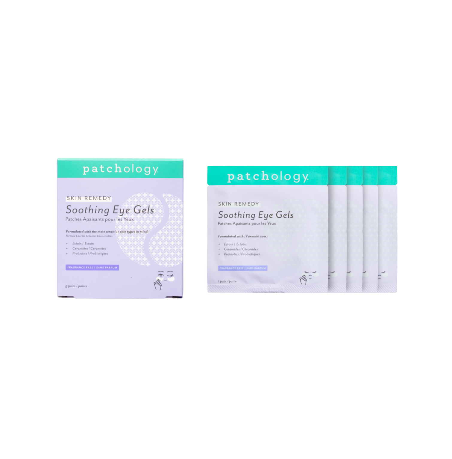 Patchology Skin Remedy Soothing Eye Gel - Заспокійливі патчі