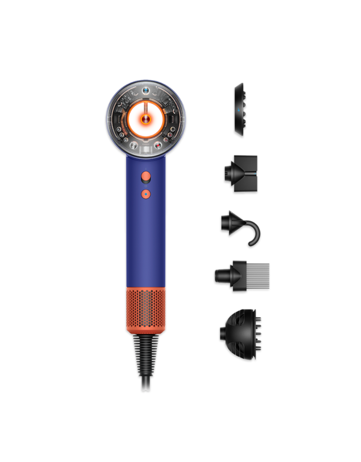 Dyson НD16 Supersonic Nural Ceramic Vinca Blue-Topaz - Фен синій-топаз