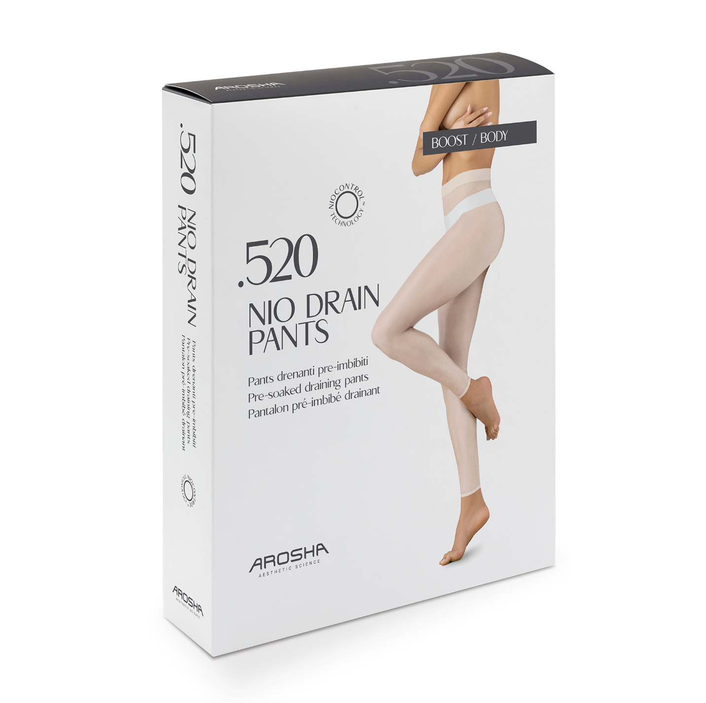 Arosha .520 Nio Drain Pants S-M - Доглядові легінси просочені дренажним розчином Ніо Дрейн