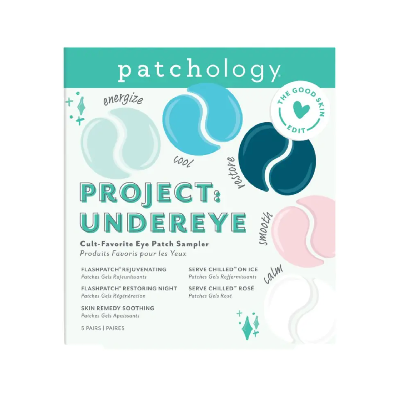 Patchology Project Undereye - Набір патчів для зони під очима