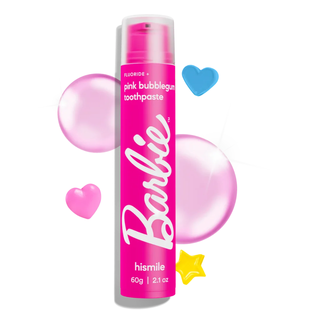 Зубна паста Hismile Barbie Pink Bubblegum, 60 г