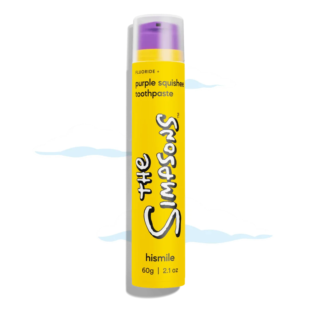 Зубна паста Hismile The Simpsons Purple Squishee Toothpaste фіолетова, 60 г