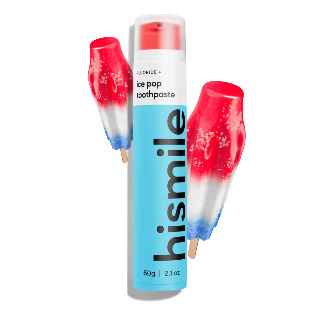 Зубна паста Hismile фруктове морозиво Ice pop Toothpaste, 60 г