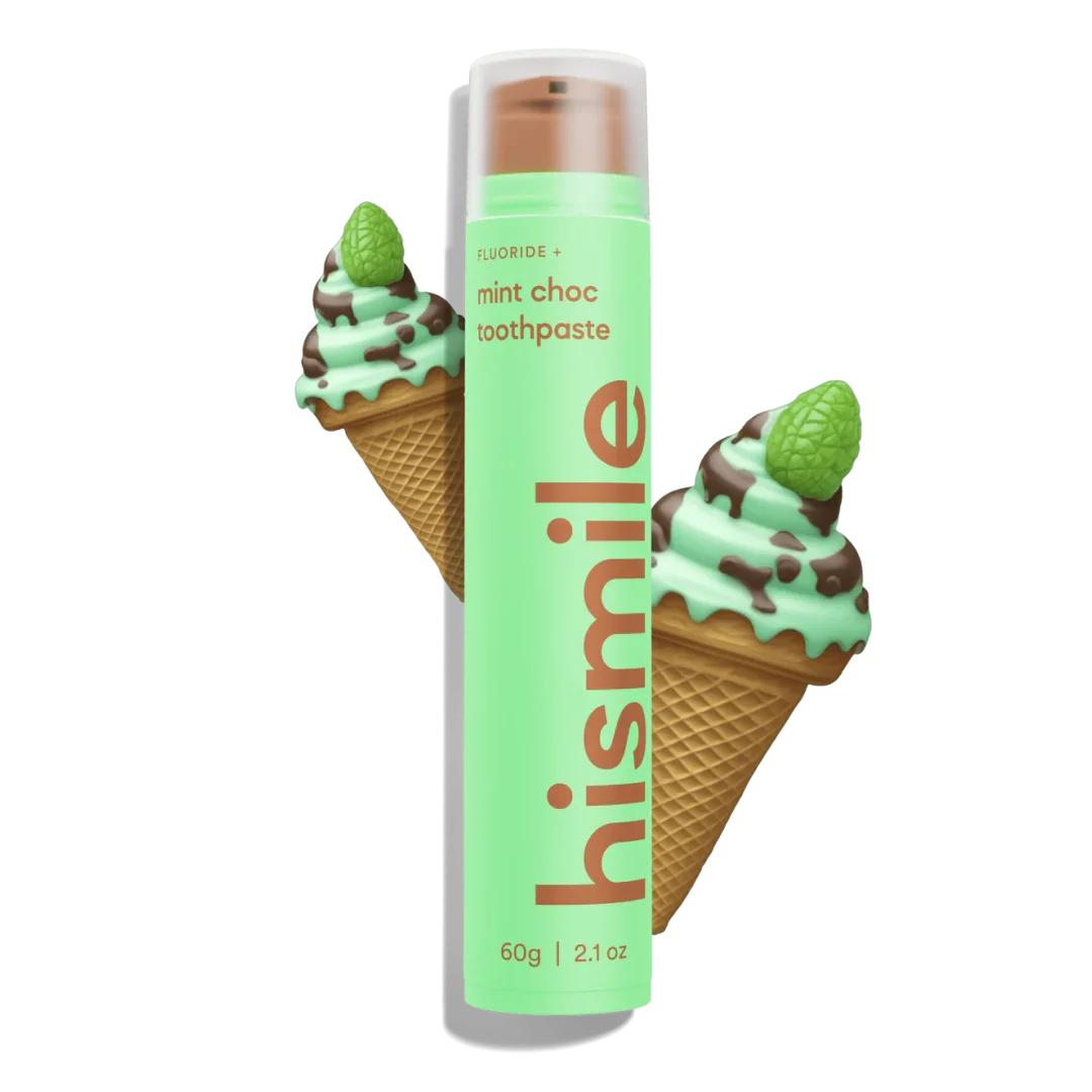 Зубна паста Hismile морозиво м'ята та шоколад Mint Choc Toothpaste, 60 г